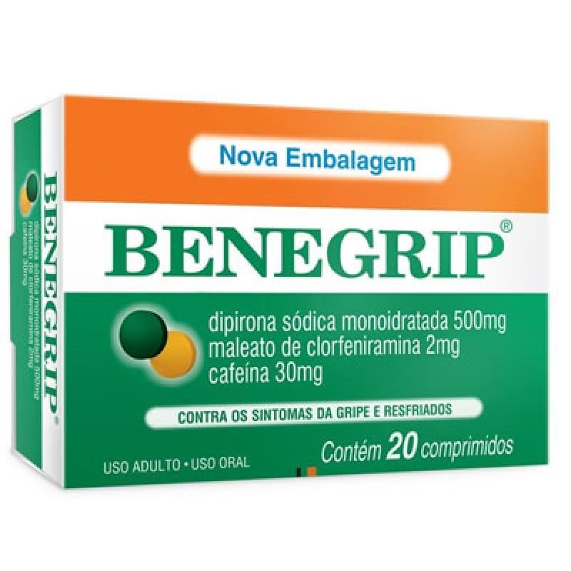 Benegrip  com 20 comprimidos